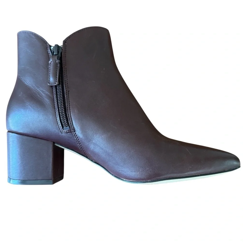 Cole Haan Elyse Bootie Brown Leather Women’s Size 7 NEW